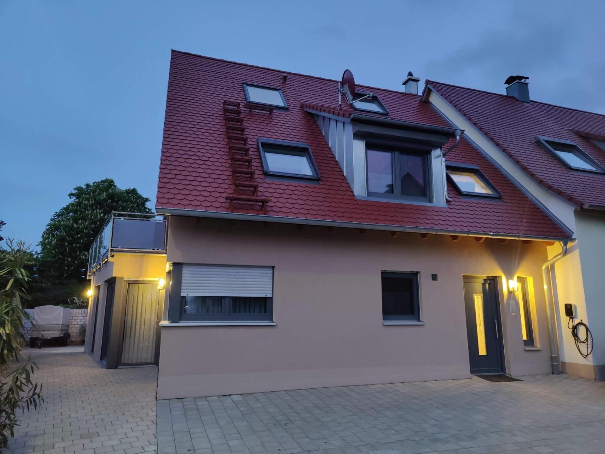 Ferienwohnung Piroschka 1 Gunzenhausen Exterior foto